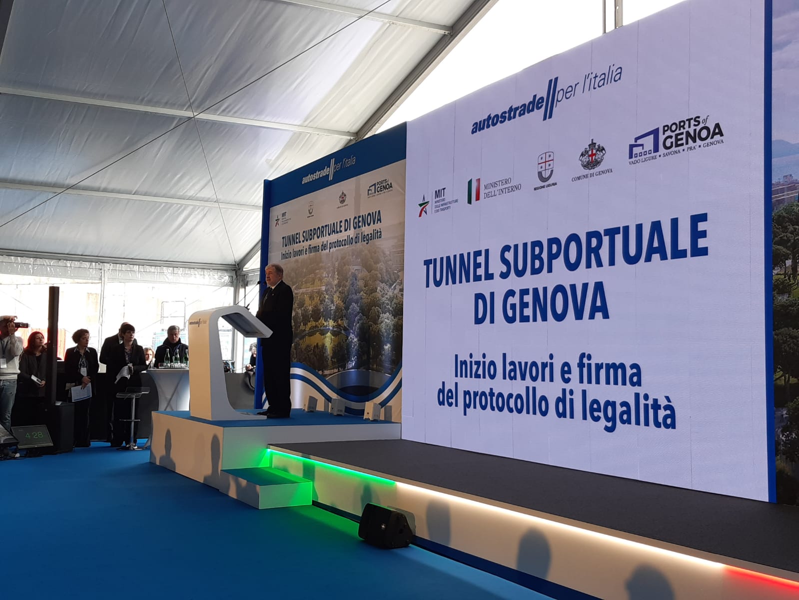 Tunnel Subportuale Di Genova, Stamattina Il Via Ufficiale Ai Lavori ...